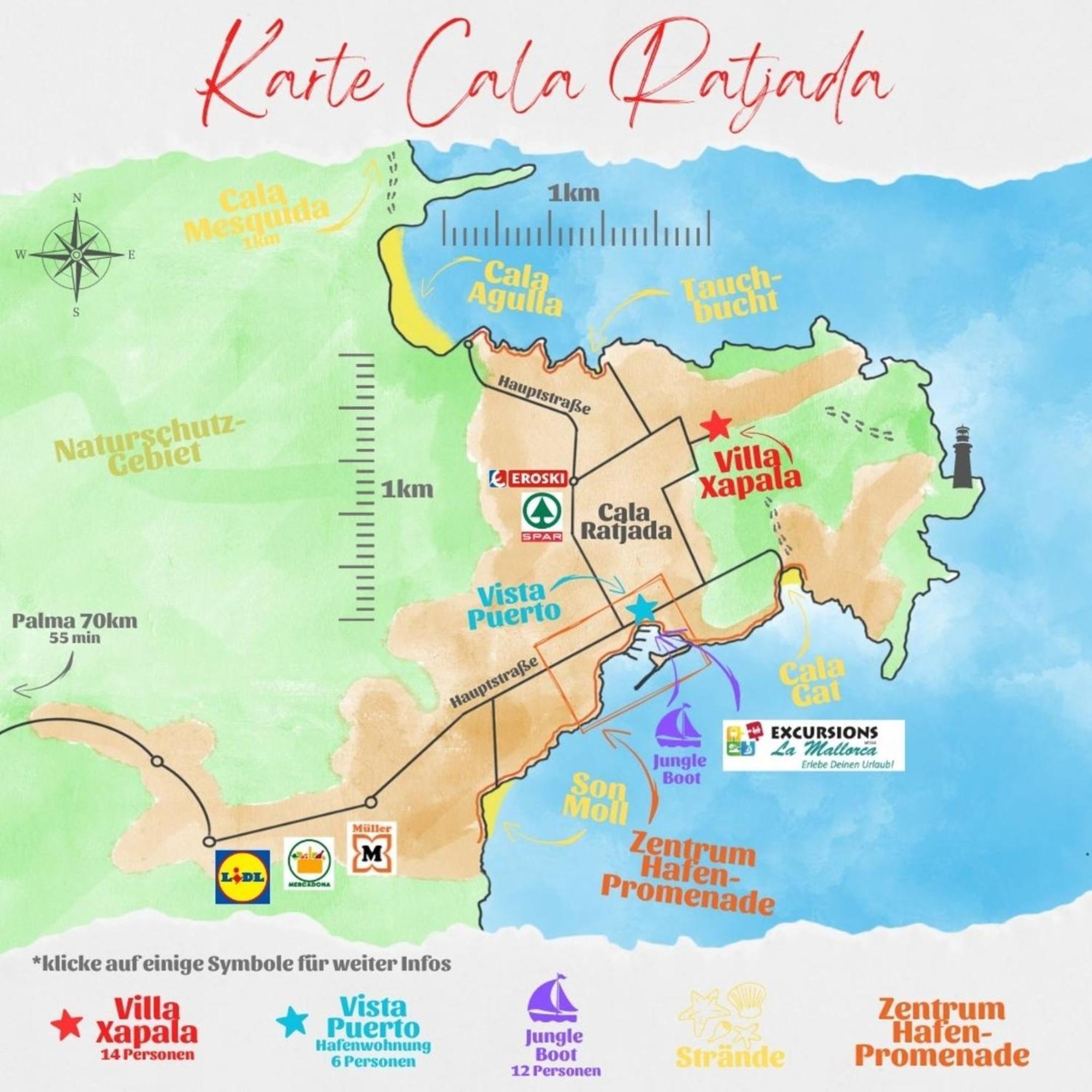 Villa Xapala - Cala Ratjada Cala Ratjada  Eksteriør bilde